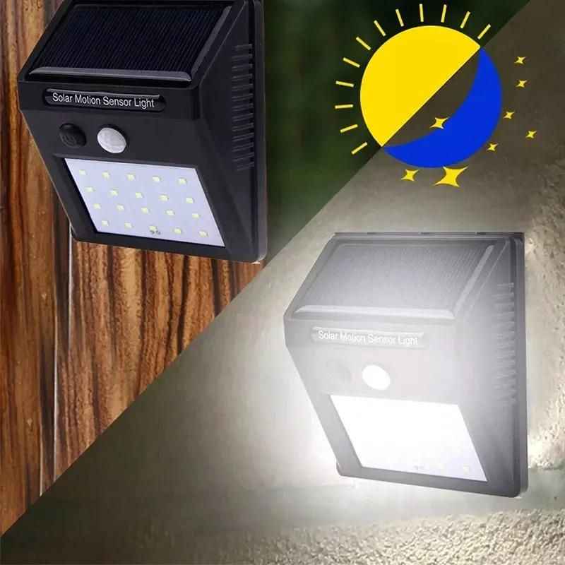 Refletor de Led Solar com Sensor de Presença