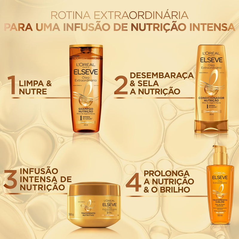 ELSÉVE Óleo Capilar L'Oréal Paris Elseve Óleo Extraordinário 100ML