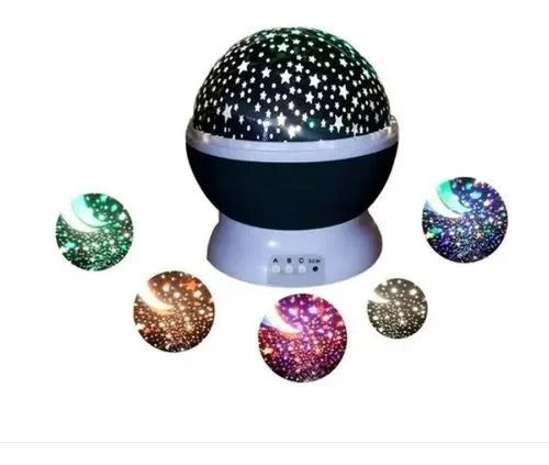 Luminaria Projetor Estrela 360 Star Night Light