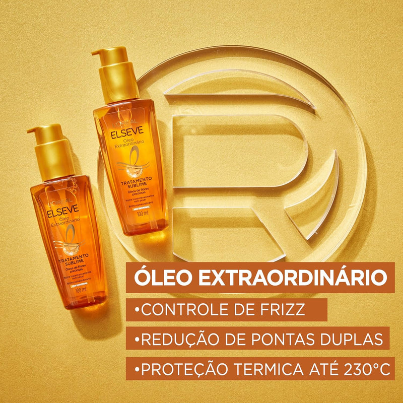 ELSÉVE Óleo Capilar L'Oréal Paris Elseve Óleo Extraordinário 100ML