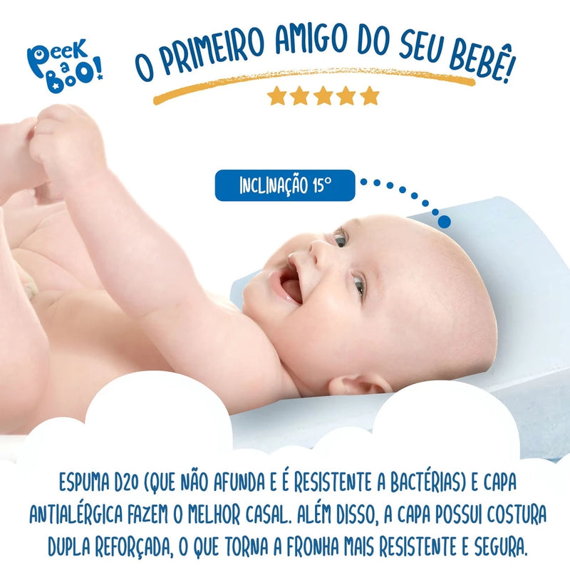 Travesseiro Anti-refluxo Para Bebê