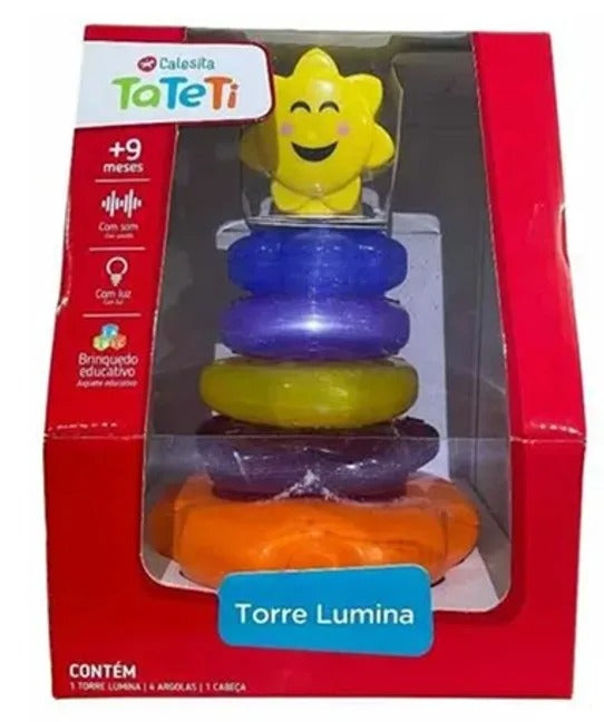 Torre Lumina Com Luz Som Didático Tateti